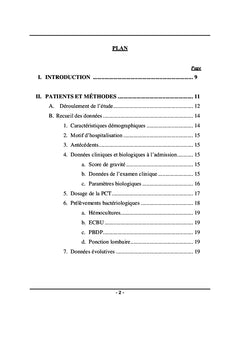 Intérêt de la Procalcitonine en Réanimation Médicale