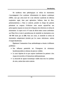 Intérêt de la Procalcitonine en Réanimation Médicale
