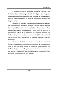 Intérêt de la Procalcitonine en Réanimation Médicale