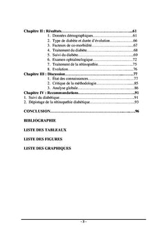 Epidémiologie et facteurs de risques de la rétinopathie diabétique