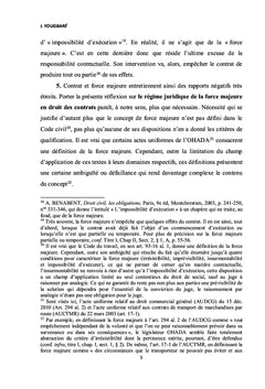 La force majeure en droit des contrats