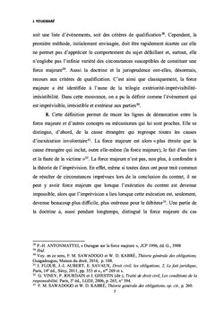 La force majeure en droit des contrats