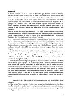 Paix durable en Afrique subsaharienne et structures socio-économiques