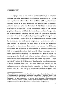 Paix durable en Afrique subsaharienne et structures socio-économiques