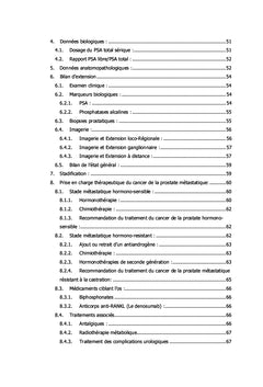 CANCER DE LA PROSTATE MÉTASTATIQUE