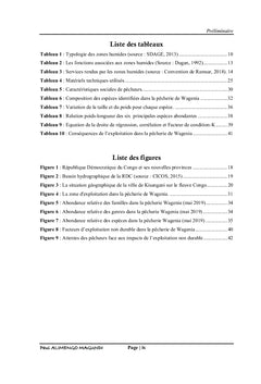 Evaluation de l'exploitation des ressources ichtyologiques
