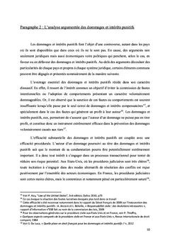 Des Dommages et Intérêts Punitifs à l'Amende Civile