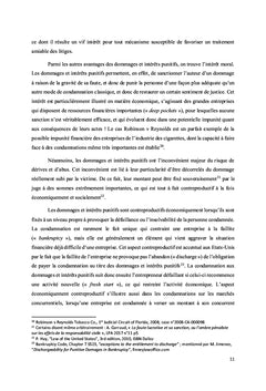 Des Dommages et Intérêts Punitifs à l'Amende Civile