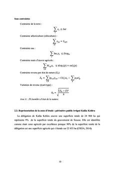 Modélisation des comportements des agriculteurs