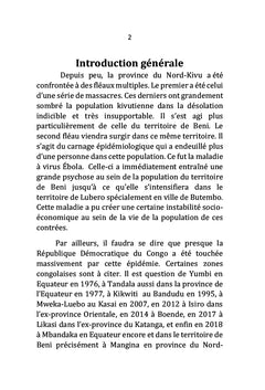 État d'esprit de la population locale et lutte contre la Covid-19