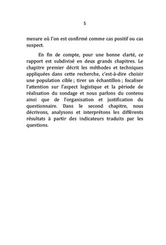 État d'esprit de la population locale et lutte contre la Covid-19