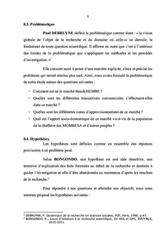 Impact socio-économique du marché Beach/Hembe