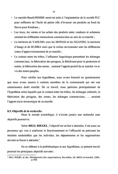 Impact socio-économique du marché Beach/Hembe