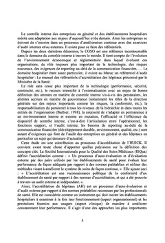 Contribution à l'audit de la fonction management