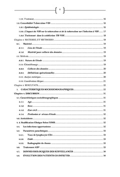 Profil épidémiologique de la co-infection tuberculose VIH