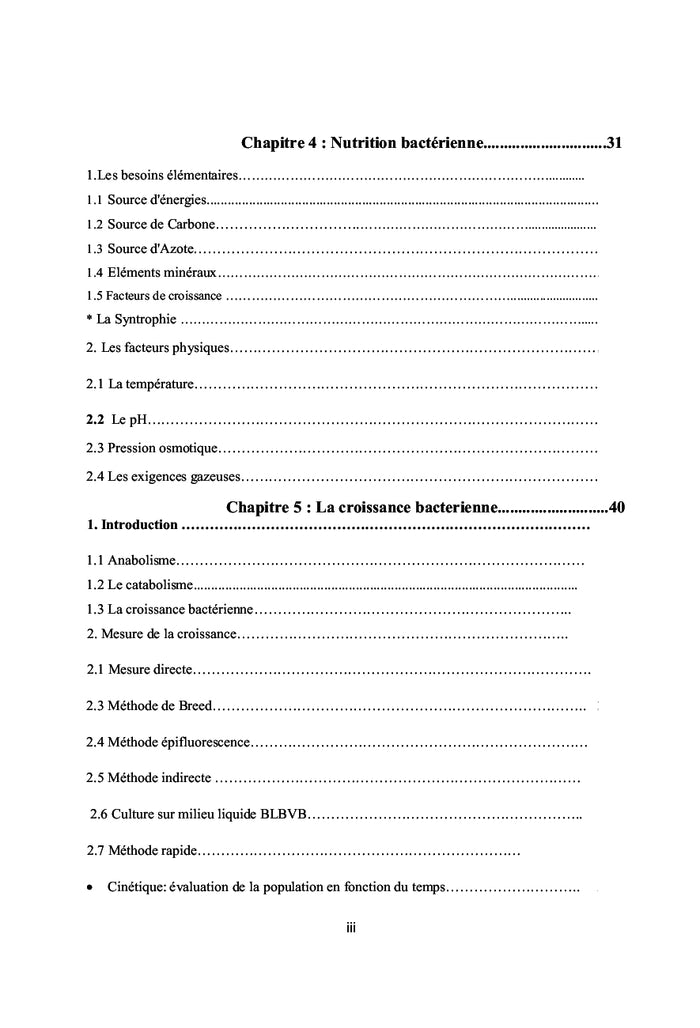 Microbiologie Générale