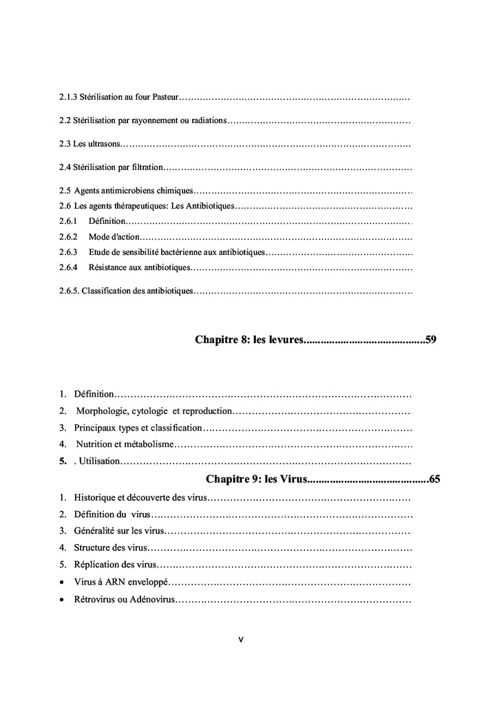 Microbiologie Générale