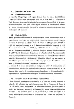 Révision nomenclaturale et taxinomique des espèces exposées