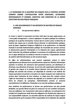 L'Impact de la Maîtrise des Risques par le Contrôle Interne Financier
