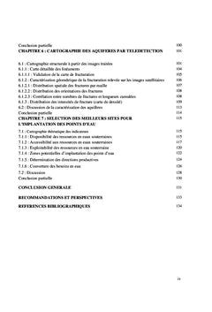 Récessions pluviométriques et besoins en eau des zones rurales