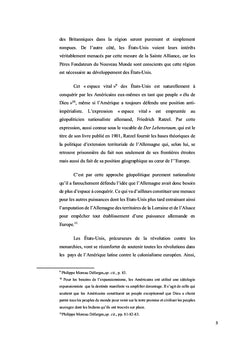 La doctrine Monroe et ses corollaires