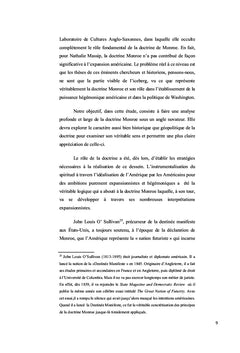 La doctrine Monroe et ses corollaires