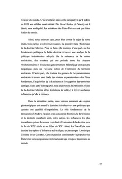 La doctrine Monroe et ses corollaires