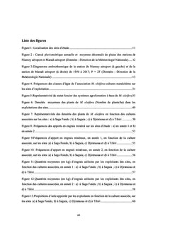 Structures et Fonctionnement d'un Système Agroforestier