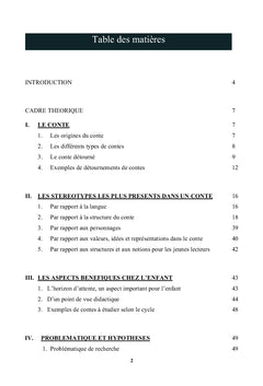 Les stéréotypes dans les contes