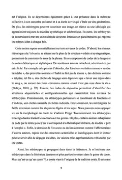 Les stéréotypes dans les contes