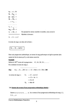 Maths Financières