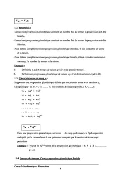Maths Financières
