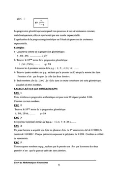 Maths Financières