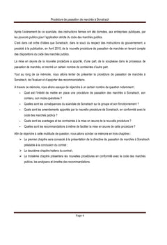 Procédures de Passation de Marchés à Sonatrach
