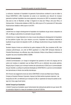 Procédures de Passation de Marchés à Sonatrach