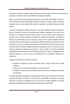 Procédures de Passation de Marchés à Sonatrach