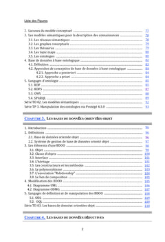 Bases de données avancées