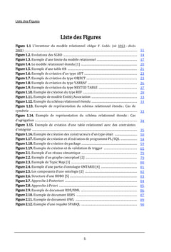 Bases de données avancées