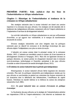 Industries et Développement durable en Afrique subsaharienne