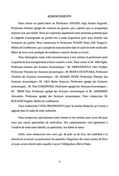 Retraite des Exploitants Agricoles de Cacao en Côte d'Ivoire