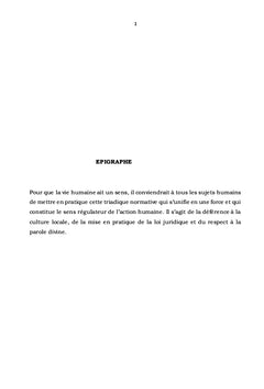 La question des droits fondamentaux en RD Congo