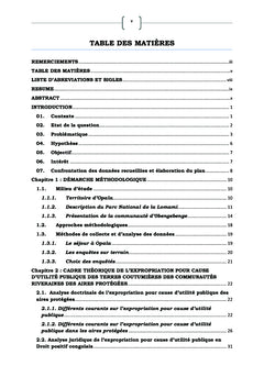 Problématique de l'expropriation des terres en R.D.C.