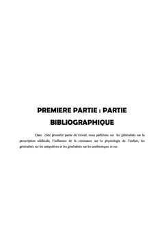 Analyse critique des prescriptions des antibiotiques et antipaludéens