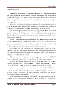 La dégradation silencieuse de la forêt marécageuse de Lokoli (Bénin)
