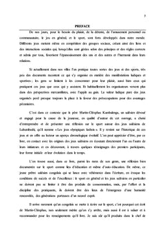 Les jeux olympiques lushois