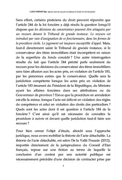 Le Recours en annulation contre les actes pris en violation