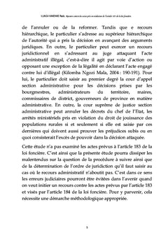 Le Recours en annulation contre les actes pris en violation