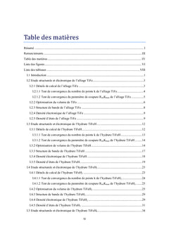 Etude des propriétés structurales et électroniques des hydrures TiFe-H
