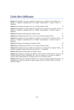 Etude des propriétés structurales et électroniques des hydrures TiFe-H
