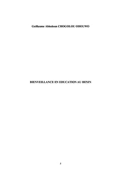 Bienveillance en éducation au Bénin